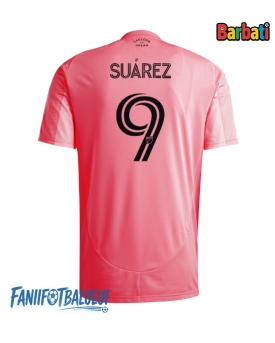 Inter Miami Luis Suarez #9 Tricou Fotbal Replică 2025-26 Barbati Acasa
